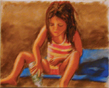 Audrey at the Beach